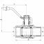 Кран кульовий KOER 2" ГШР ГАЗ (KR.215.G) (KR2716) Вінниця