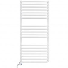 Рушникосушка електрична Luxrad Salto I 1200x430 біла 600W ліва (SIN12004309003ELVW600)