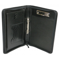 Фото - Папка формату А5 зі шкірозамінника JPB AK-05-55123 Чорна Папка формату А5 зі шкірозамінника JPB AK-05-55123 Чорна