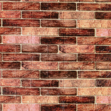 Панель стінова 3D Sticker Wall 700х770х3 мм Коричнево-бежевий 179-3 (D) SW-00001771