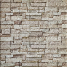 Фото - Панель стінова 3D Sticker Wall Катеринославська цегла 700х770х2 мм Бежевий (D) SW-00001913 Панель стінова 3D Sticker Wall Катеринославська цегла 700х770х2 мм Бежевий (D) SW-00001913