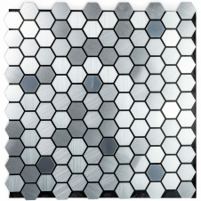 Самоклеющаяся алюминиевая плитка Sticker Wall 300х300х3 мм Разноцветный (SW-00001928)