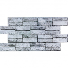 Фото - Декоративна панель ПВХ під цеглу Sticker Wall 960*480*4мм (D) SW-00001841 Світло-сіра Декоративна панель ПВХ під цеглу Sticker Wall 960*480*4мм (D) SW-00001841 Світло-сіра
