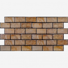 Фото - Декоративна панель ПВХ цегла під коричневий мармур Sticker Wall SW-00001428 960х480х4мм Декоративна панель ПВХ цегла під коричневий мармур Sticker Wall SW-00001428 960х480х4мм