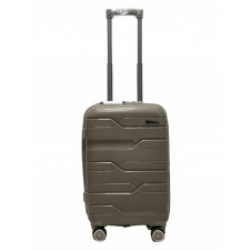 Чемодан маленький S полипропилен Milano bag 0306 56×35×24см 33л Шампань