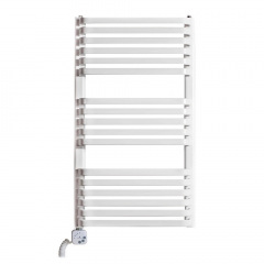 Рушникосушка електрична Luxrad Piatto 934x530 біла 600W ліва (PIA9345309003ELVW600) Кременец