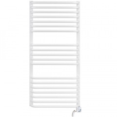 Рушникосушка електрична Luxrad Salto I 1200x430 біла 600W права (SIN12004309003EPVW600) Дзензелевка