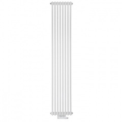 Трубчастий радіатор Luxrad Columnus 2 колони 8 секцій 1800x380x66 білий (COL218003809016ZDC) Бородянка