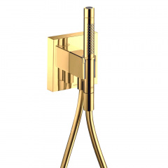 Ручний душ Axor Starck Organic з тримачем та шлангом, gold optic (12626990) Тячів