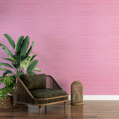 Самоклеюча 3D панель під рожеву цеглу Sticker Wall 3080х700х3мм Харків