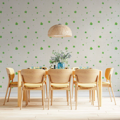 Панель стінова 3D 700х770х4мм зелені квіти (D) Sticker Wall SW-00001976 Умань
