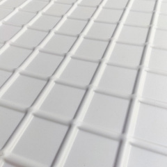 Декоративная ПВХ панель черно-белая мозаика Sticker Wall SW-00001432 960х480х4мм Кропивницкий