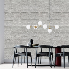Самоклеюча 3D панель Sticker Wall SW-00001352 Камінь кави 700х700х5мм Буча