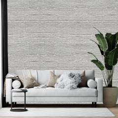 Самоклеюча 3D панель Sticker Wall SW-00001352 Камінь кави 700х700х5мм Буча