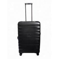Чемодан дорожный Средний (М) Полипропилен Airtex 242 75л 65,5x46x27,5см Черный Житомир