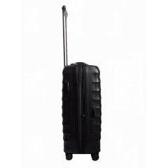 Чемодан дорожный Средний (М) Полипропилен Airtex 242 75л 65,5x46x27,5см Черный Житомир