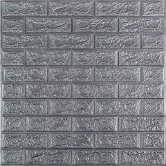 Панель стеновая в рулоне 3D Sticker Wall 700х3080х2 мм Серый (D) SW-00002535 Фастов