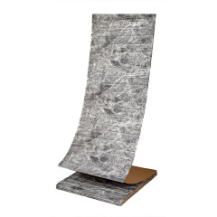 Самоклеюча 3D панель під у рулоні Sticker Wall SW-00001196 19600x700x3 мм Чорний мармур (R061-3-20) Конотоп