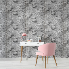 Самоклеюча 3D панель під у рулоні Sticker Wall SW-00001196 19600x700x3 мм Чорний мармур (R061-3-20) Конотоп