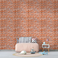 Самоклеюча 3D панель під руду катеринославу цеглу Sticker Wall 20000х700х3мм Тернопіль