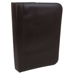 Шкіряна ділова папка Portfolio Port1022 Коричнева Черкаси