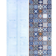 Самоклеюча плівка Sticker Wall SW-00001208 Синій орнамент 0,45х10м Буча
