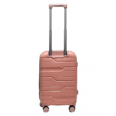 Чемодан маленький S полипропилен Milano bag 0306 56×35×24см 33л Розовый Хуст