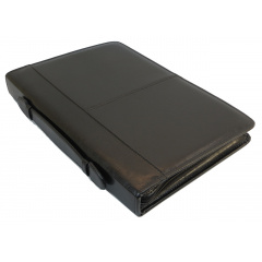 Папка ділова з ручкою зі шкірозамінника JPB AK-64 Чорна Курінь