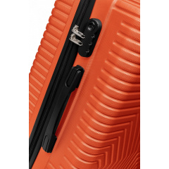 Чемодан Большой L ABS пластик на колесах GD Polo 60k001 115 L Оранжевый Ирпень