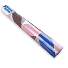 Самоклеюча плівка Sticker Wall SW-00001225 Рожеві трикутники 0,45х10м Київ