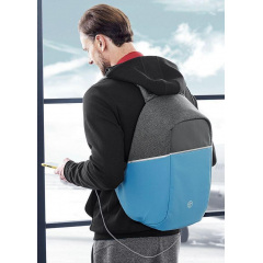 Рюкзак антивор с Rfid Topmove IAN352250 12L Серый с голубым Обухов