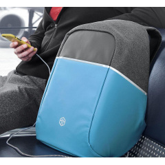 Рюкзак антивор с Rfid Topmove IAN352250 12L Серый с голубым Обухов