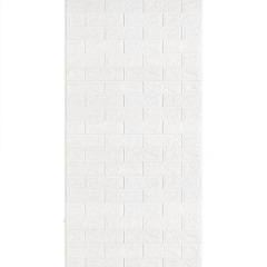 Панель стінова у рулоні 3D Sticker Wall 700х3080х2 мм Білий (D) SW-00002534 Кропивницький