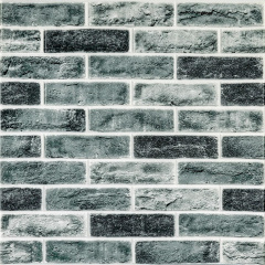 Самоклеюча 3D панель під цеглу клінкер синій 700x700x5мм (413) Sticker Wall SW-00000768 Суми
