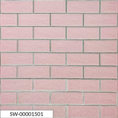 Самоклеющаяся стеновая панель Sticker Wall Розовая 3D NEW CULTURAL WALL 70*70см*4мм PINK+SILVER (D) SW-00001501 Акимовка