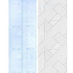 Самоклеющаяся пленка Sticker Wall SW-00001223 Белая с орнаментом 0,45х10м Васильков