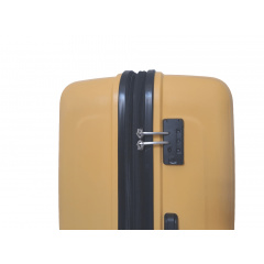 Валіза дорожня Гігант (XL) Поліпропілен Airtex 241 108л 75x52x32см Жовтий (Yellow) Чернігів
