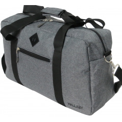 Сумка дорожня Wallaby, 2550 grey сіра 21 л Нова Прага