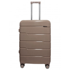 Чемодан из полипропилена Milano bag 0305 M+ 84 л Шампань Вишневое