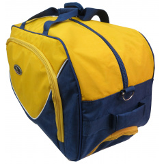 Сумка на колесах 57L Wallaby 10428-7 синя з жовтим Ужгород