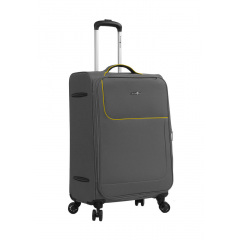 Чемодан мини XS тканевый Snowball 22204 46×33×18см 28+7см Серый Ивано-Франковск
