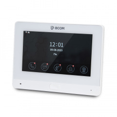 Комплект Wi-Fi відеодомофонa 7 BCOM BD-760FHD/T та BT-400HD-AC White Київ