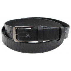 Мужской ремень Skipper 1471-35 132 см Черный (1882186117) Черкассы