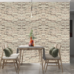 Самоклеющаяся 3D панель 3D Loft WHS-03 под бежевый екатеринославский кирпич в рулоне 20 м 20000x700x3мм Переяслав-Хмельницкий