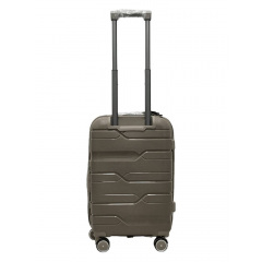 Чемодан маленький S полипропилен Milano bag 0306 56×35×24см 33л Шампань Ізюм