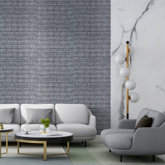 Панель стінова у рулоні 3D Sticker Wall 700х19600х2 мм Сріблястий (D) SW-00002278 Київ