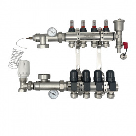 Коллекторная группа Remi на 4 выхода