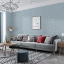 Шпалери самоклеючі Sticker Wall 2800*500*2,5мм YM-10 BLUE WHITE (D) SW-00002021 Бровари