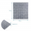 Панель стінова 3D 700х770х2мм Sticker Wall (D) SW-00001908 Ковель