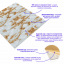 Панель стеновая 3D Sticker Wall 700х770х4 мм Бело-коричневый (D) SW-00001963 Запорожье